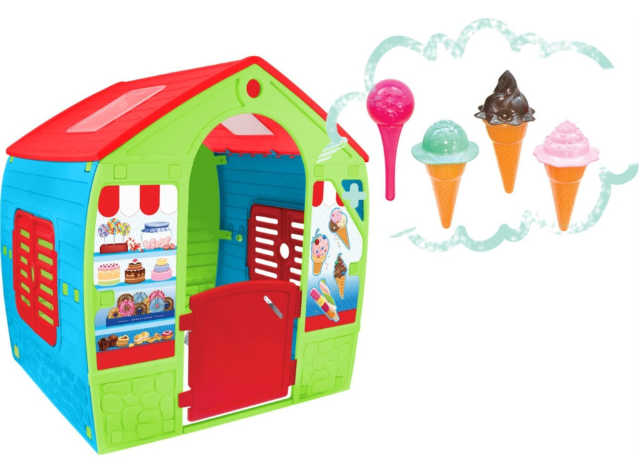 MOCHTOYS Dětský zahradní domeček Candy Shop