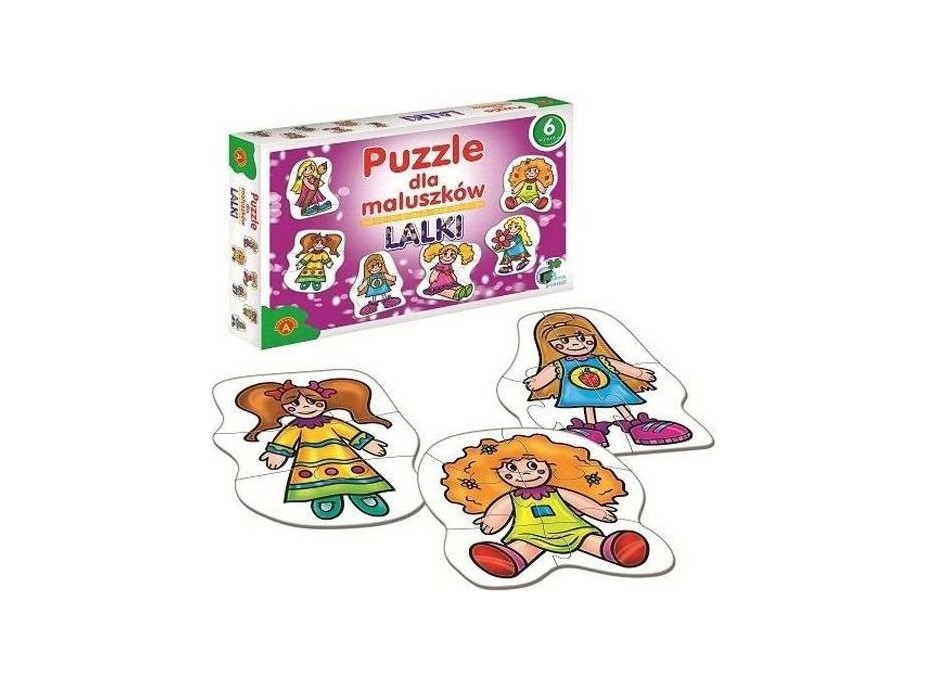ALEXANDER Baby puzzle Panenky 6v1 (2-7 dílků)