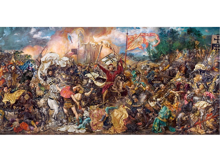 CASTORLAND Puzzle Bitva u Grunwaldu 4000 dílků