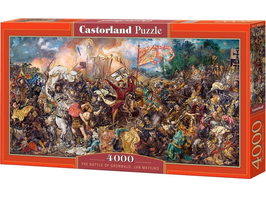 CASTORLAND Puzzle Bitva u Grunwaldu 4000 dílků