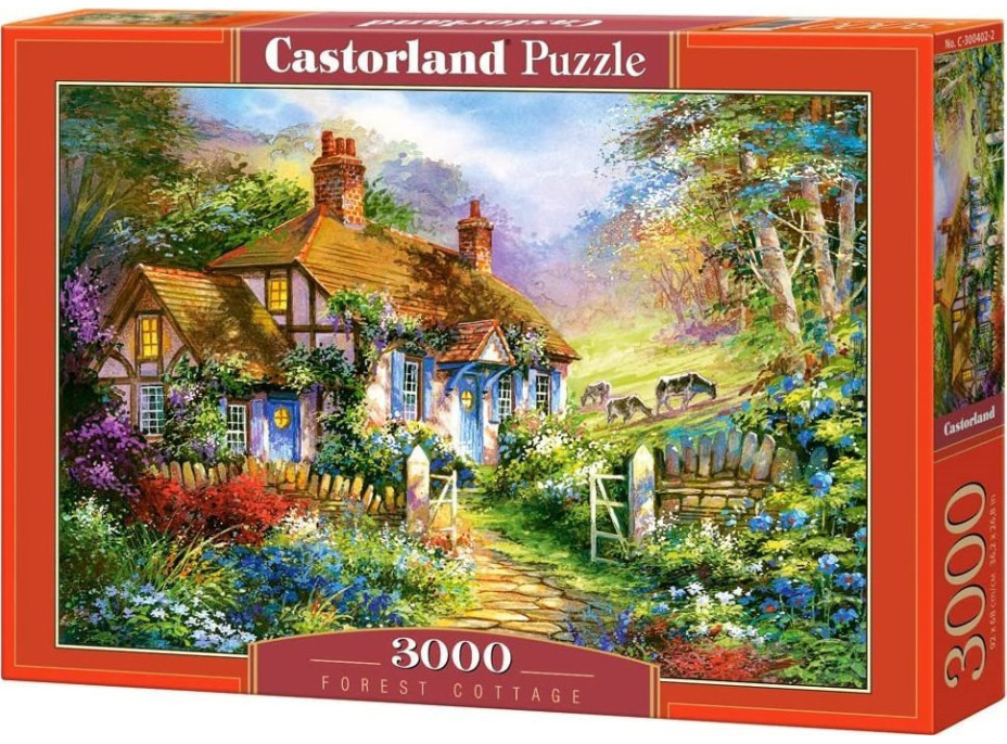CASTORLAND Puzzle Chaloupka v lese 3000 dílků