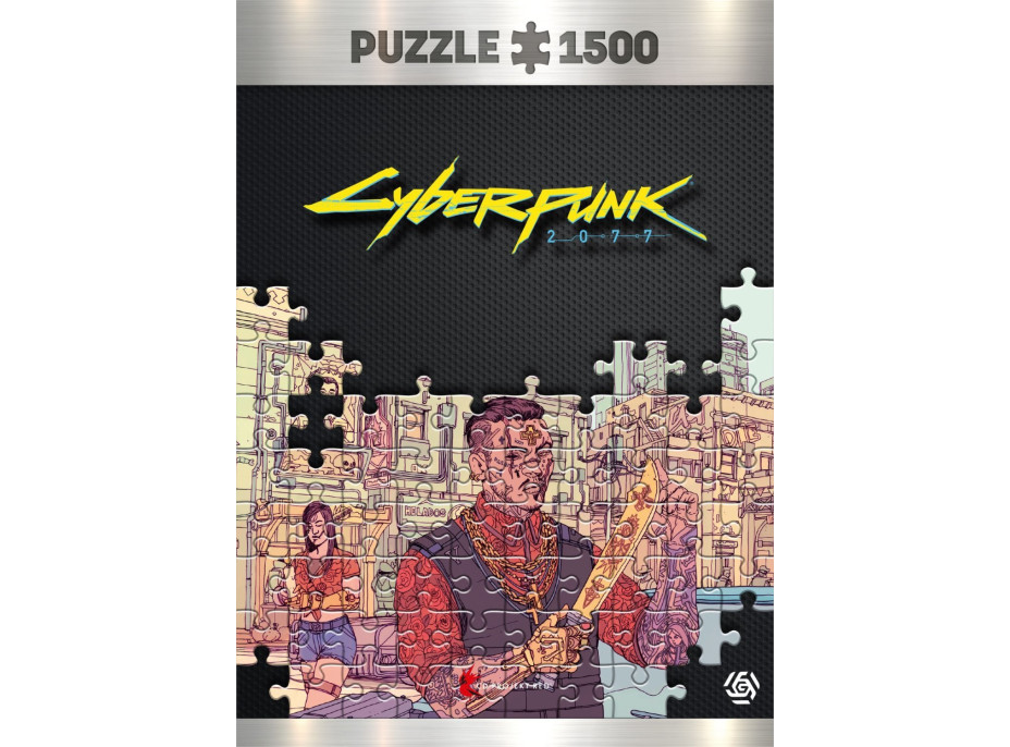 GOOD LOOT Puzzle Cyberpunk 2077 - Valentinos 1500 dílků