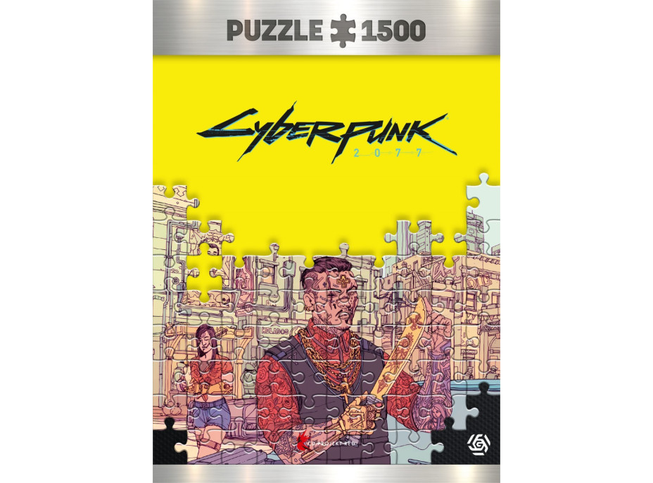 GOOD LOOT Puzzle Cyberpunk 2077 - Valentinos 1500 dílků