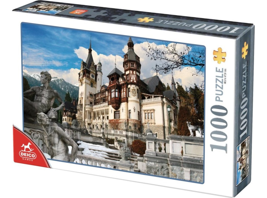 DEICO Puzzle Zámek Peles, Rumunsko 1000 dílků