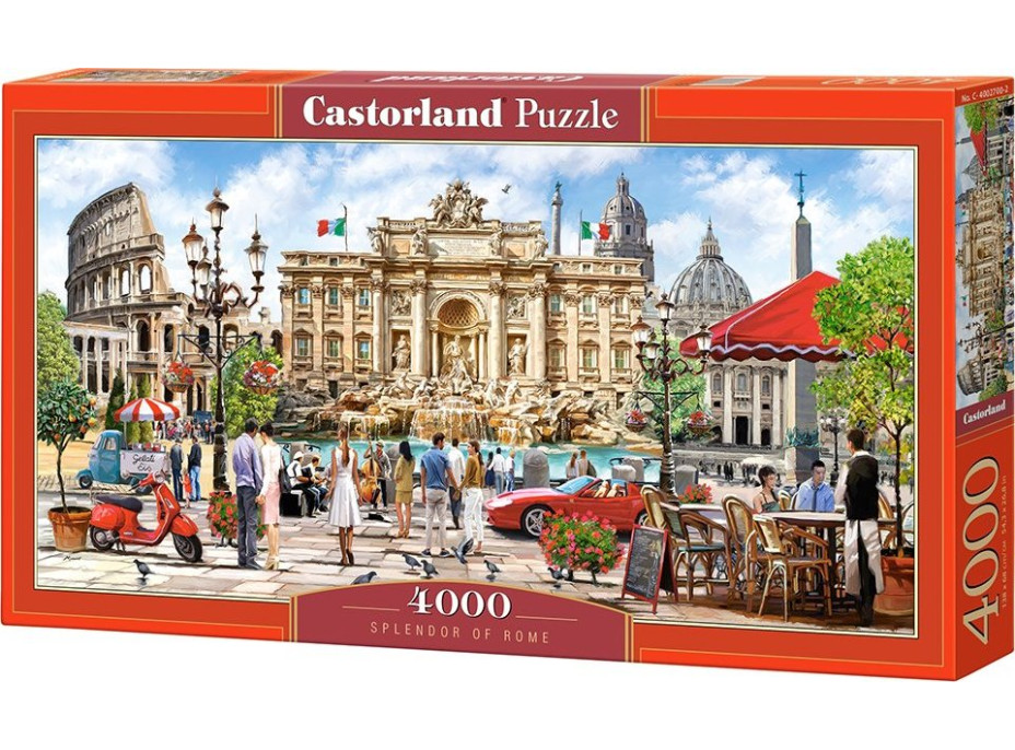 CASTORLAND Puzzle Krása Říma 4000 dílků