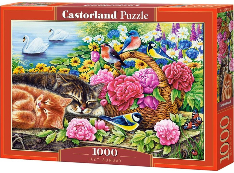 CASTORLAND Puzzle Líná neděle 1000 dílků