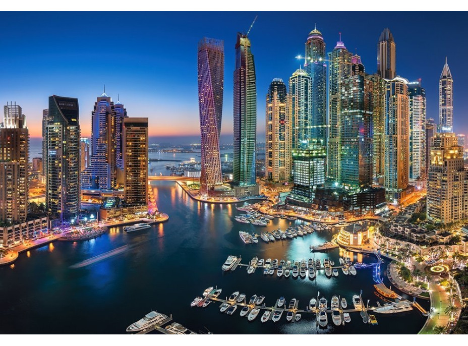 CASTORLAND Puzzle Mrakodrapy v Dubaji 1500 dílků