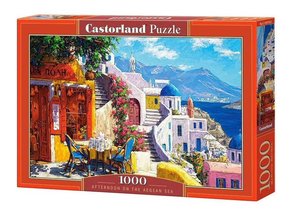 CASTORLAND Puzzle Odpoledne u Egejského moře 1000 dílků