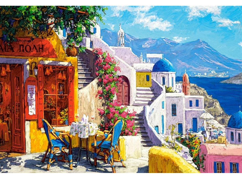 CASTORLAND Puzzle Odpoledne u Egejského moře 1000 dílků