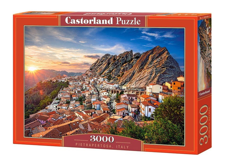 CASTORLAND Puzzle Pietrapertosa, Itálie 3000 dílků