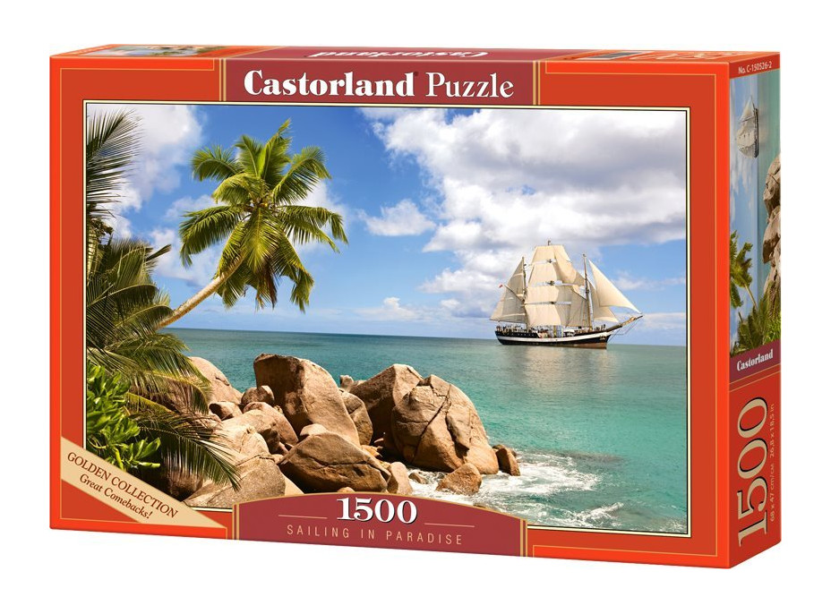 CASTORLAND Puzzle Plavba rájem 1500 dílků