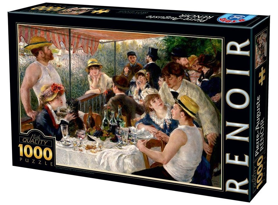 D-TOYS Puzzle Snídaně veslařů 1000 dílků