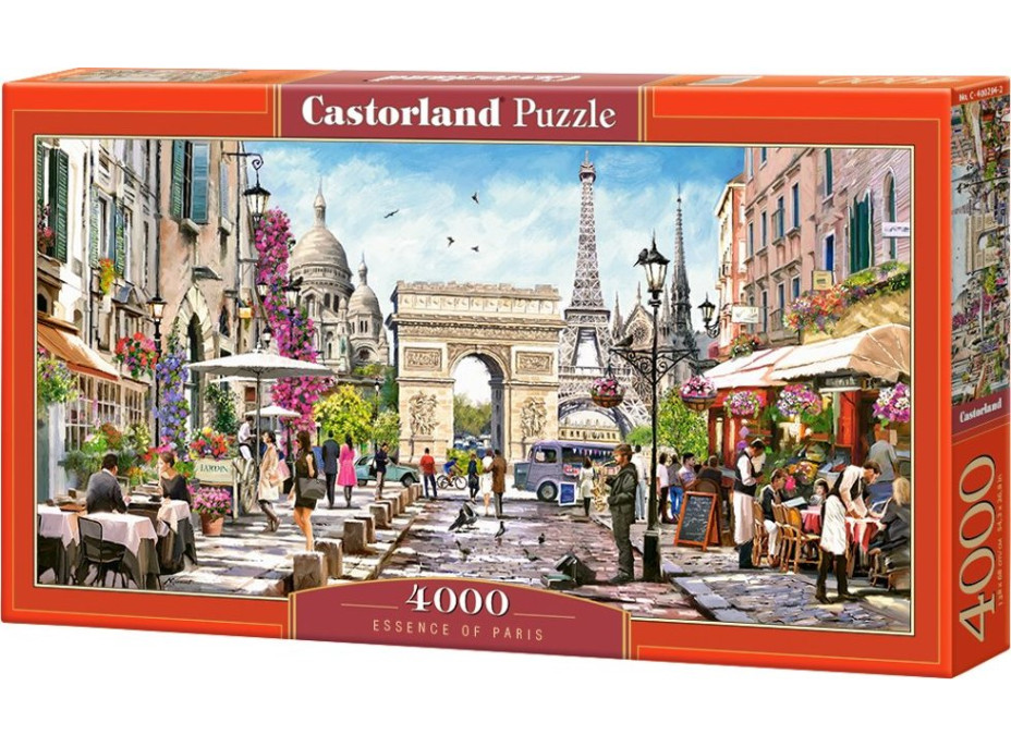 CASTORLAND Puzzle Ulice v Paříže 4000 dílků