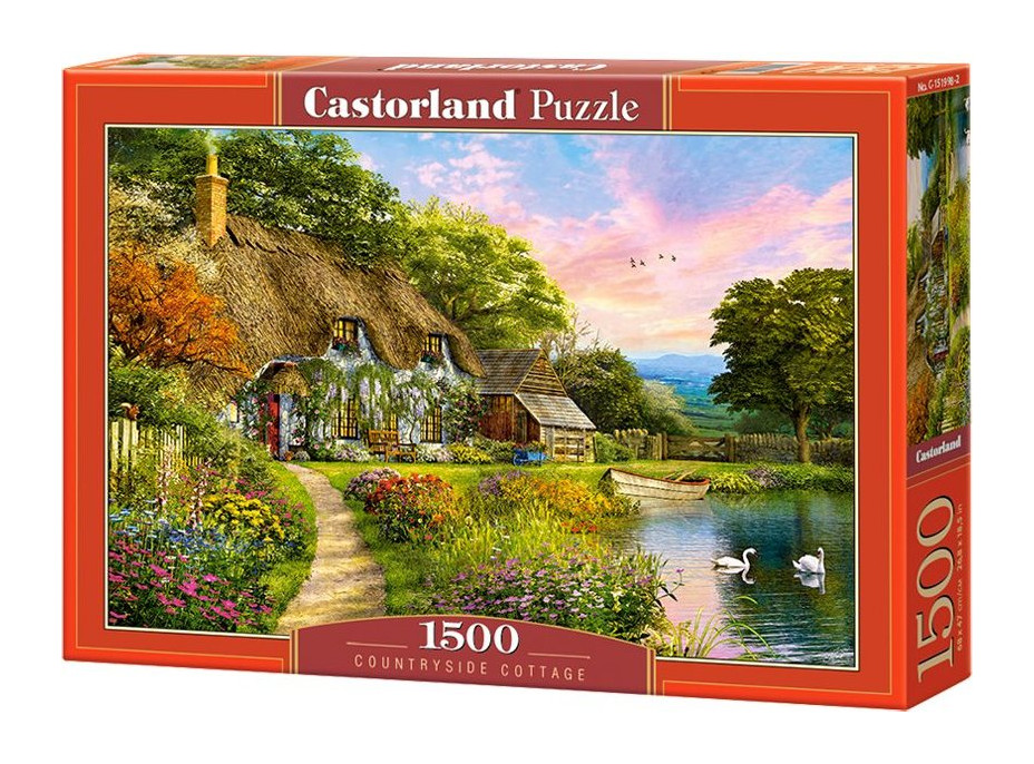 CASTORLAND Puzzle Venkovská chaloupka 1500 dílků