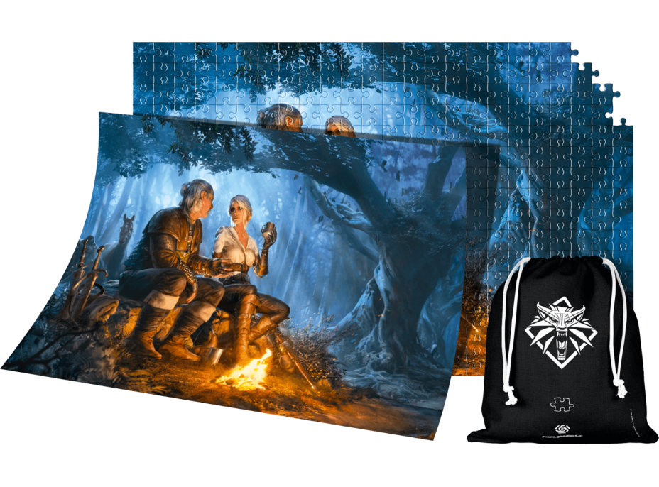 GOOD LOOT Puzzle Witcher - Journey of Ciri 1000 dílků