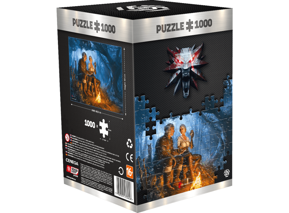 GOOD LOOT Puzzle Witcher - Journey of Ciri 1000 dílků
