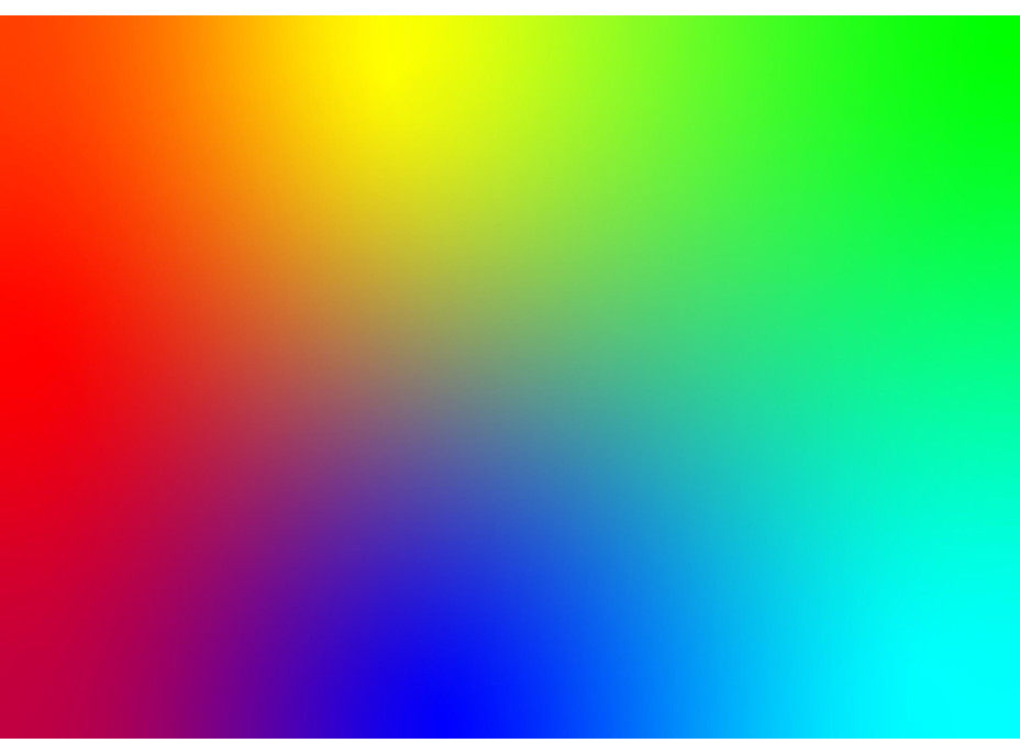 ENJOY Puzzle Barevný duhový gradient 1000 dílků