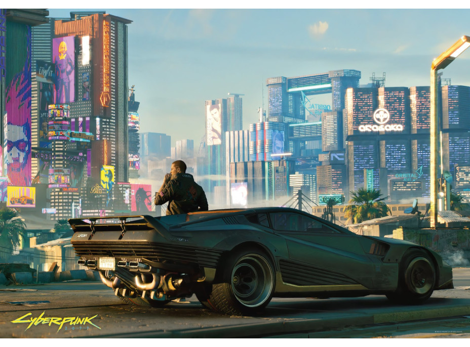 GOOD LOOT Puzzle Cyberpunk 2077: Mercenary On The Rise 1000 dílků