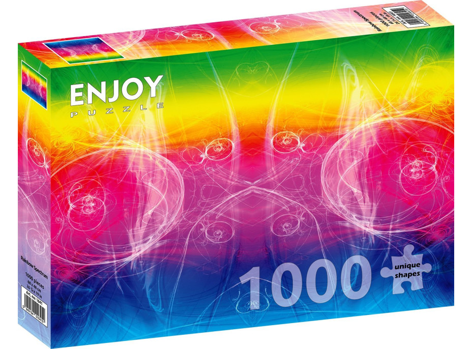 ENJOY Puzzle Duhové spektrum 1000 dílků