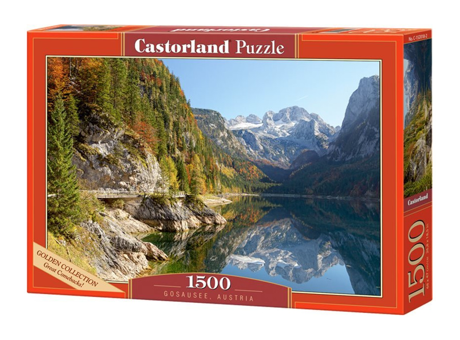 CASTORLAND Puzzle Gosausee, Rakousko 1500 dílků