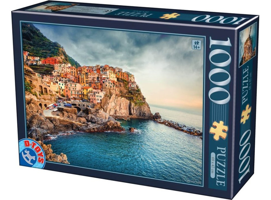 D-TOYS Puzzle Manarola, Itálie 1000 dílků