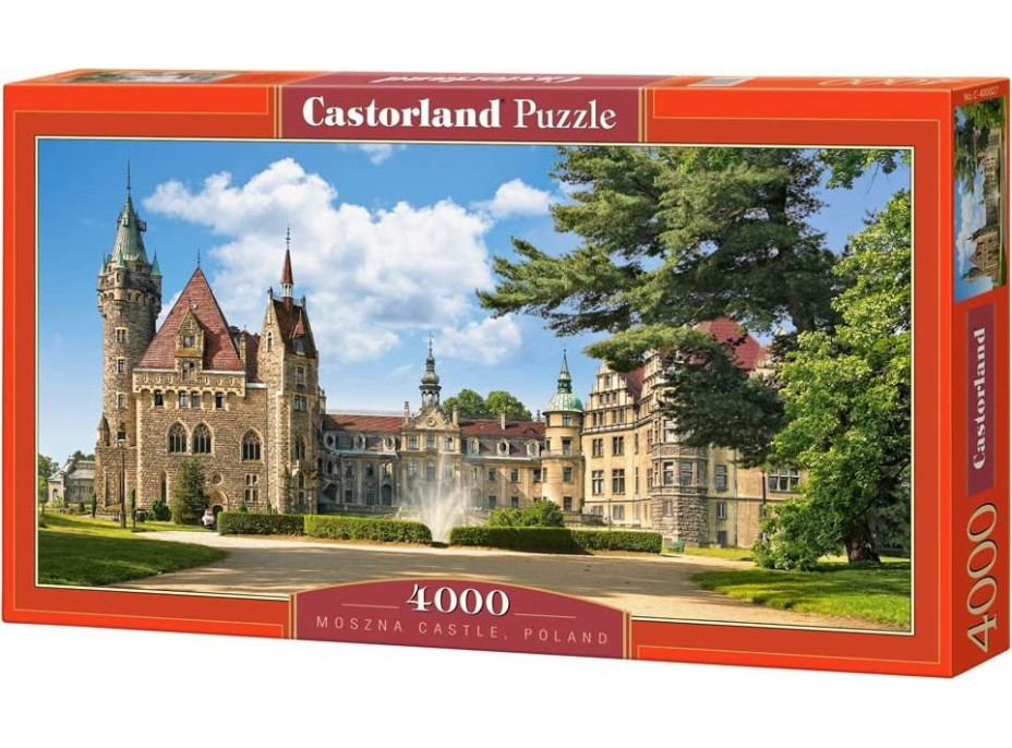 CASTORLAND Puzzle Zámek Moszna, Polsko 4000 dílků