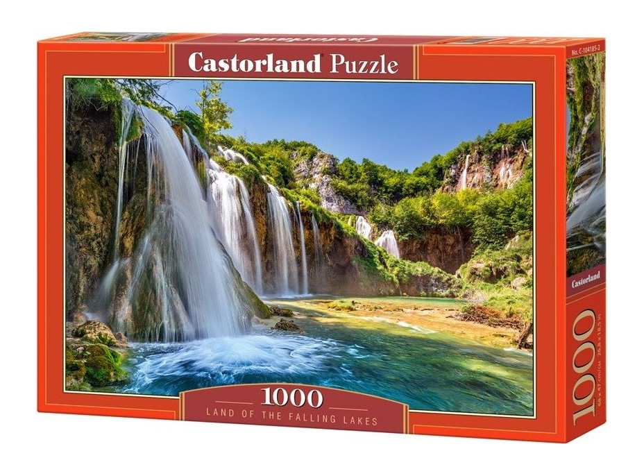 CASTORLAND Puzzle Země vodopádů 1000 dílků