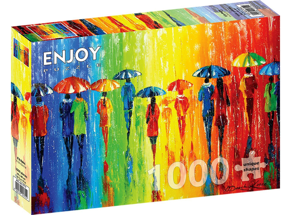 ENJOY Puzzle Když prší 1000 dílků