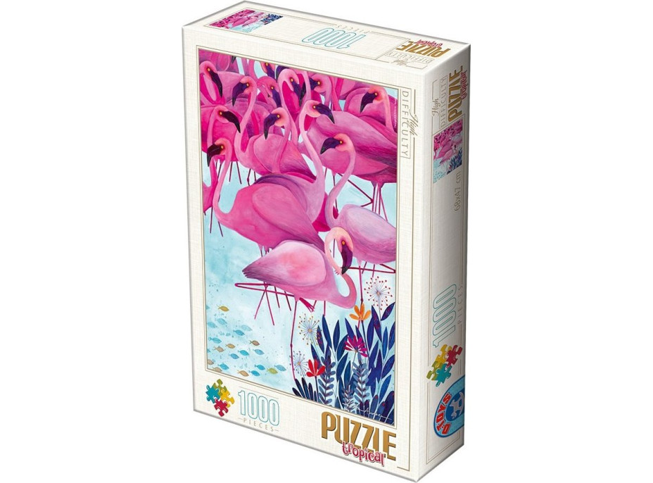 D-TOYS Puzzle Tropy 1000 dílků