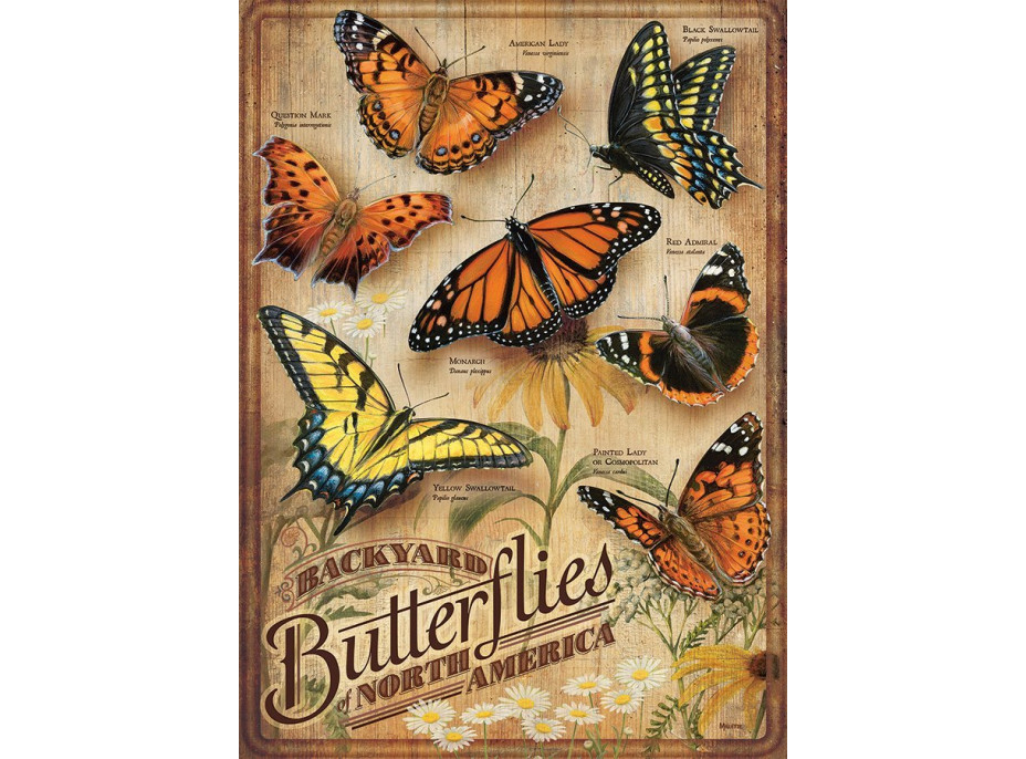 COBBLE HILL Puzzle Zahradní motýli 500 dílků