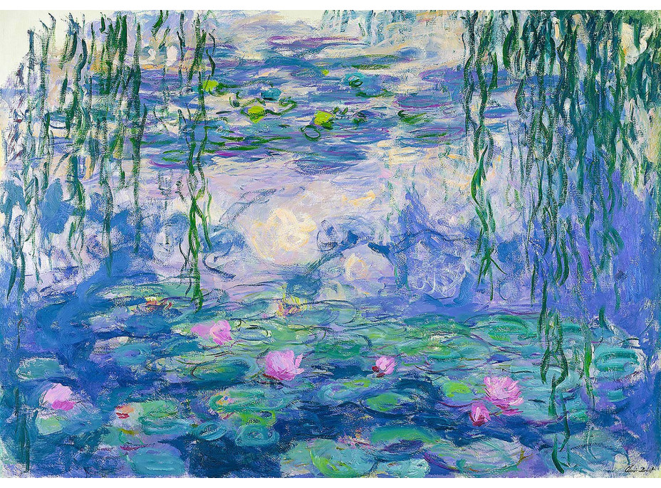 ENJOY Puzzle Claude Monet: Lekníny 1000 dílků