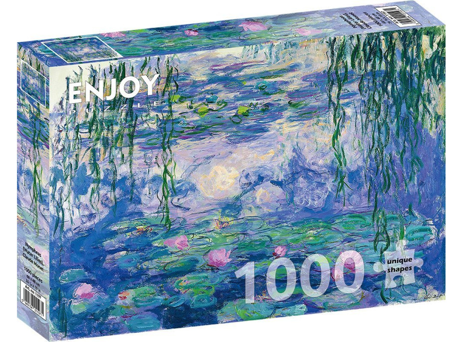 ENJOY Puzzle Claude Monet: Lekníny 1000 dílků