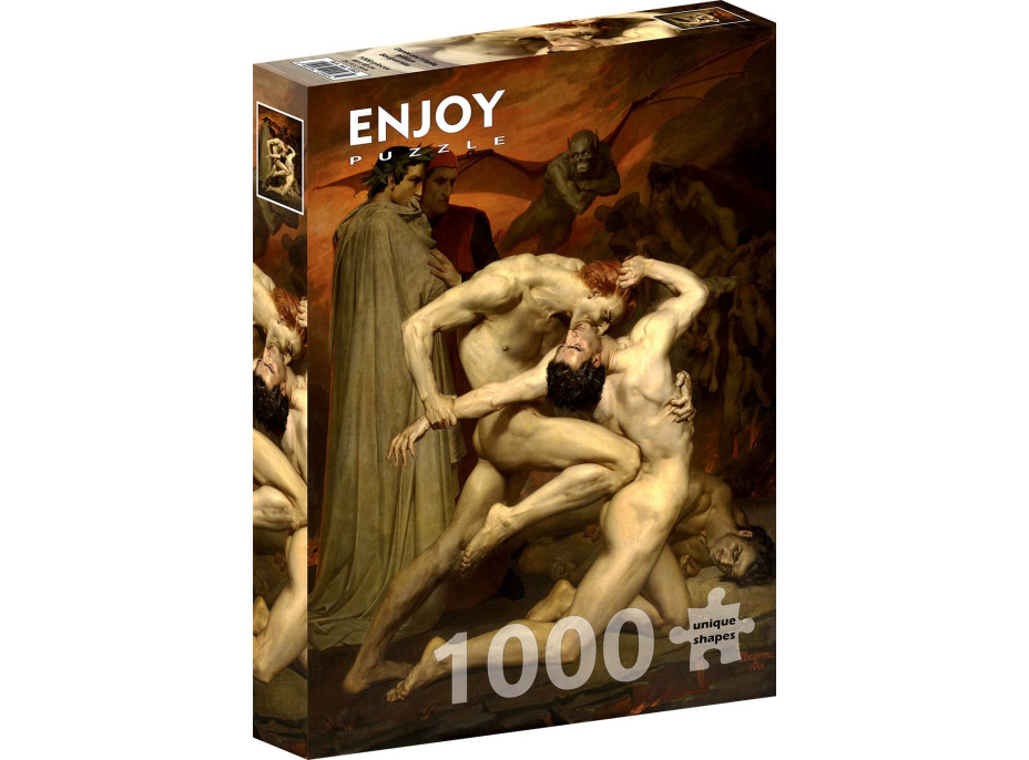 ENJOY Puzzle Dante a Virgil 1000 dílků