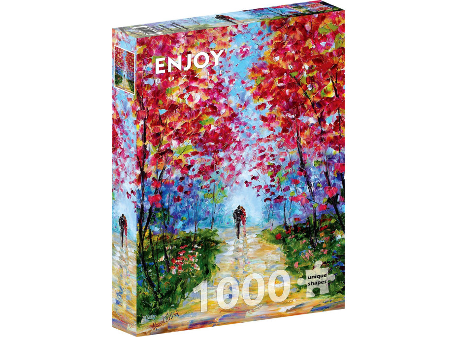 ENJOY Puzzle Jarní květinová romance 1000 dílků