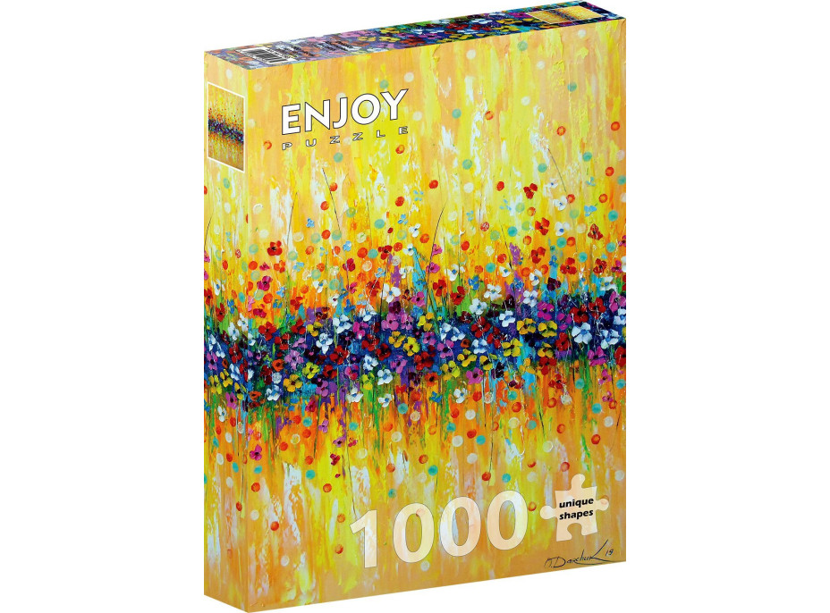 ENJOY Puzzle Jemná abstrakce v barvách 1000 dílků