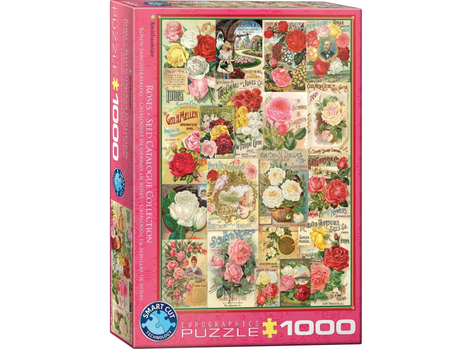 EUROGRAPHICS Puzzle Katalog semínek: Růže 1000 dílků