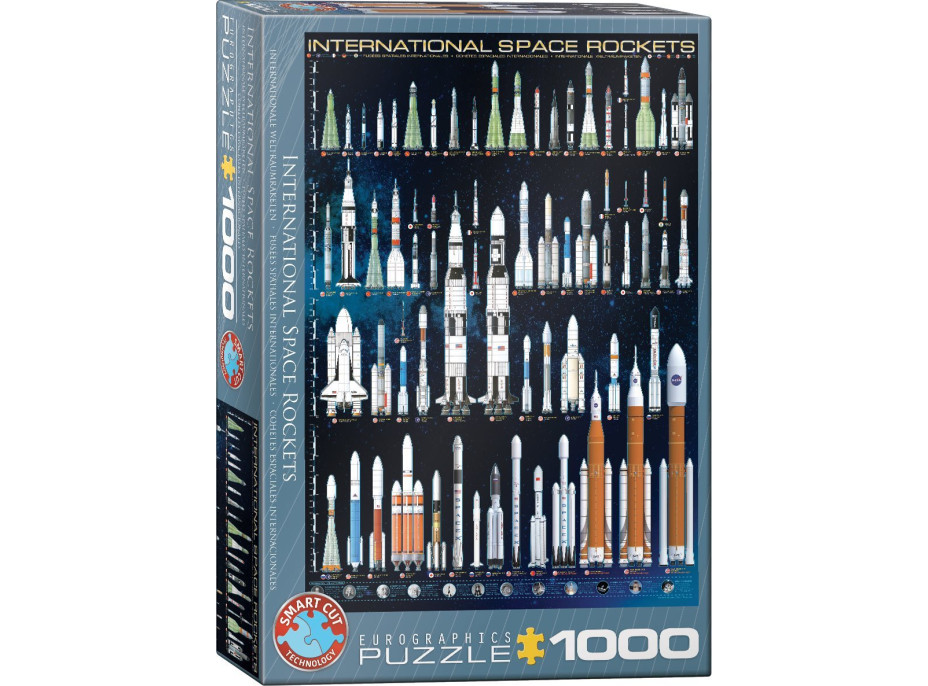 EUROGRAPHICS Puzzle Mezinárodní vesmírné rakety 1000 dílků