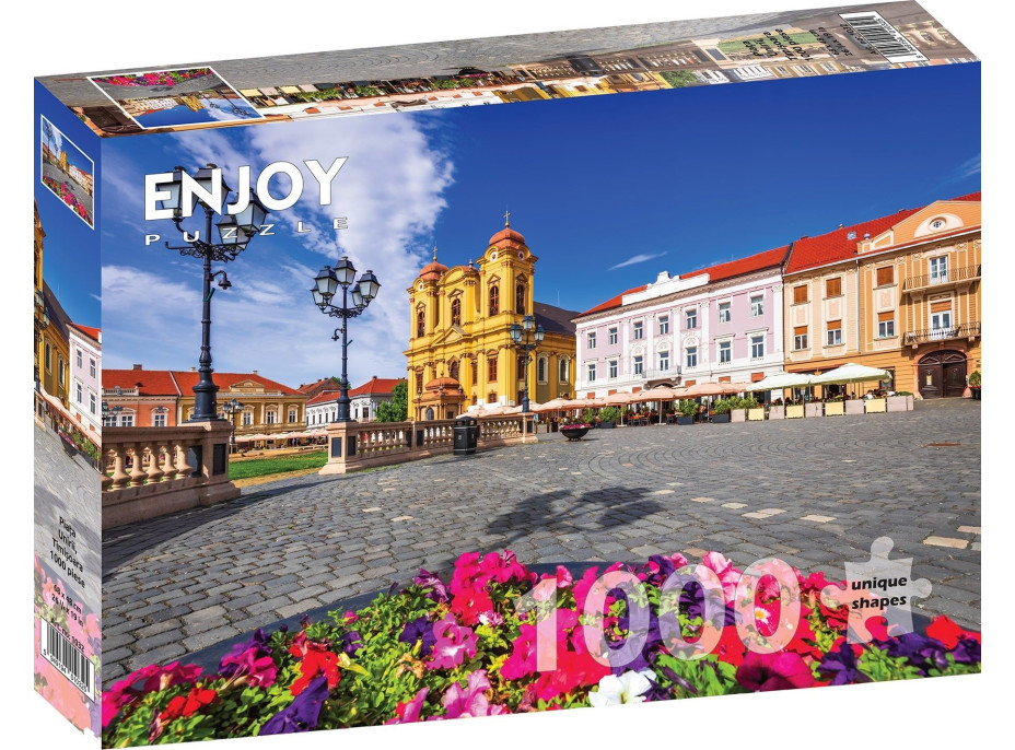 ENJOY Puzzle Náměstí Union, Temešvár, Rumunsko 1000 dílků