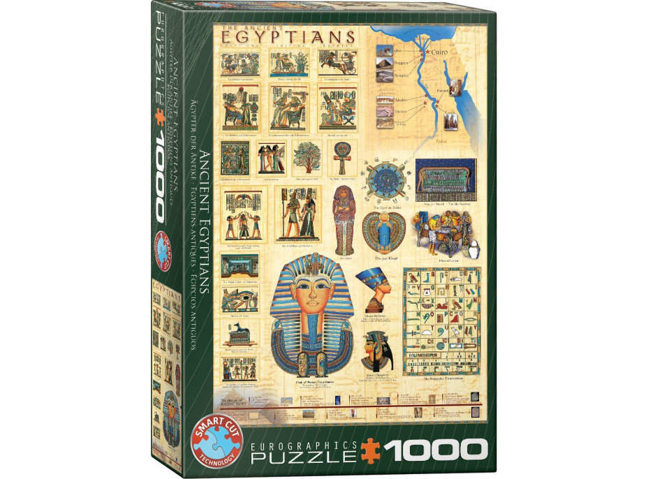 EUROGRAPHICS Puzzle Staří Egypťané 1000 dílků