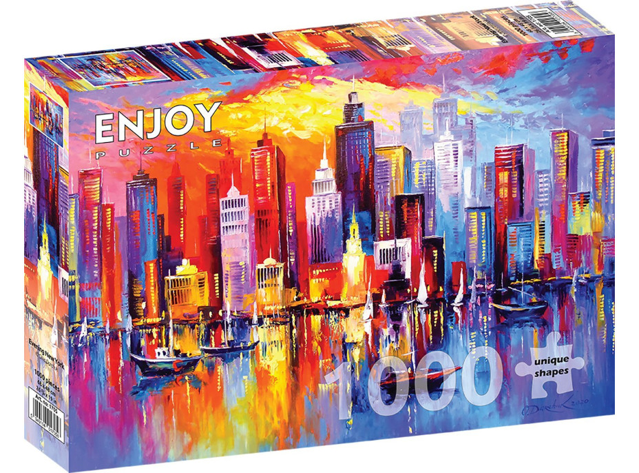 ENJOY Puzzle Večerní New York 1000 dílků