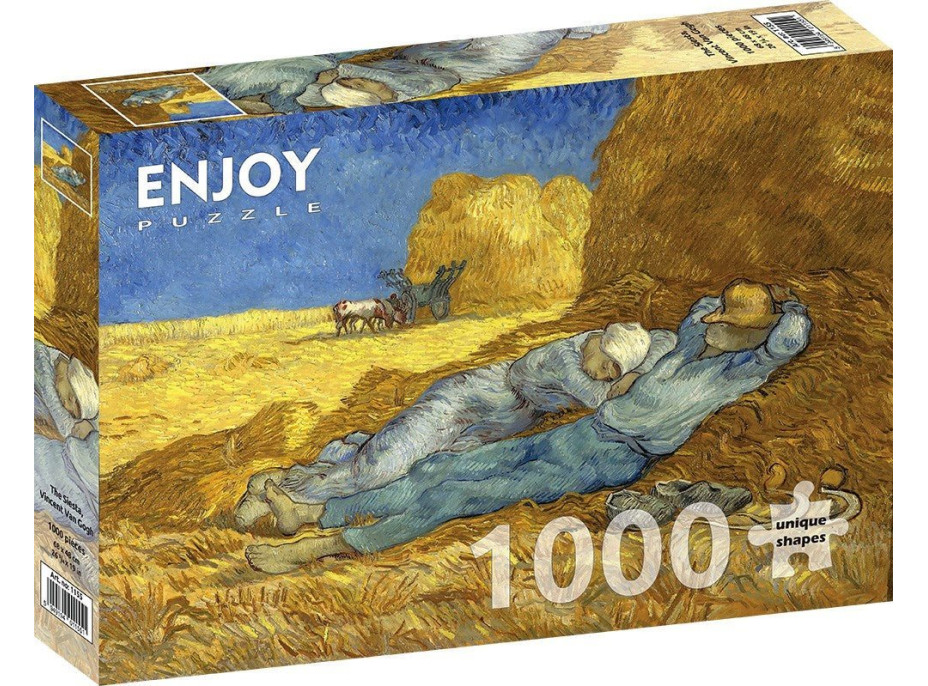 ENJOY Puzzle Vincent Van Gogh: Polední odpočinek 1000 dílků