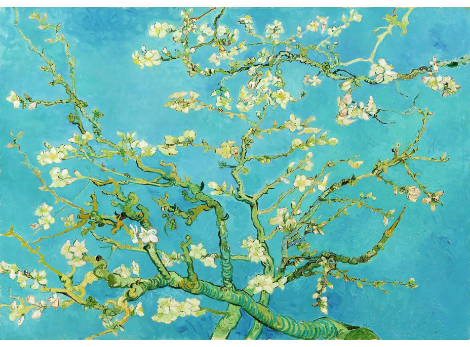 ENJOY Puzzle Vincent Van Gogh: Větev mandlovníku 1000 dílků