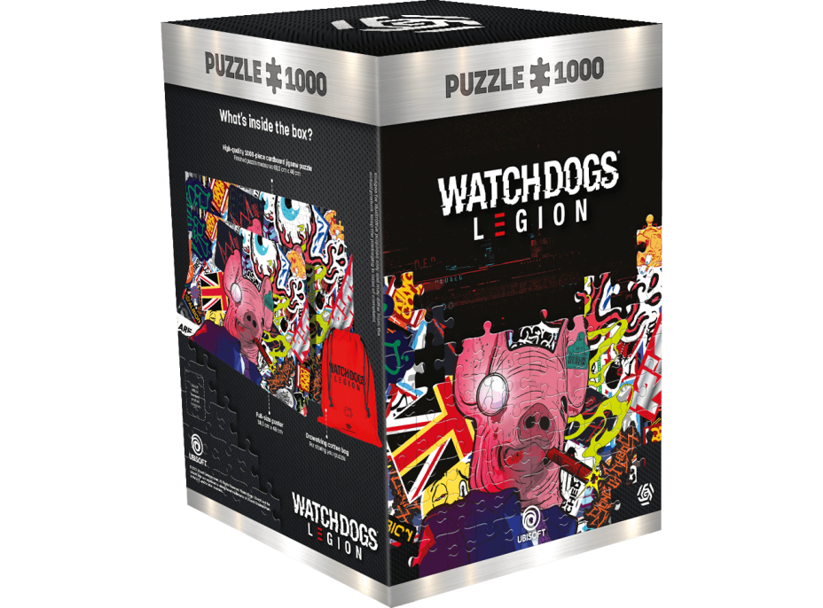 GOOD LOOT Puzzle Watch Dogs: Legion - Pig Mask 1000 dílků