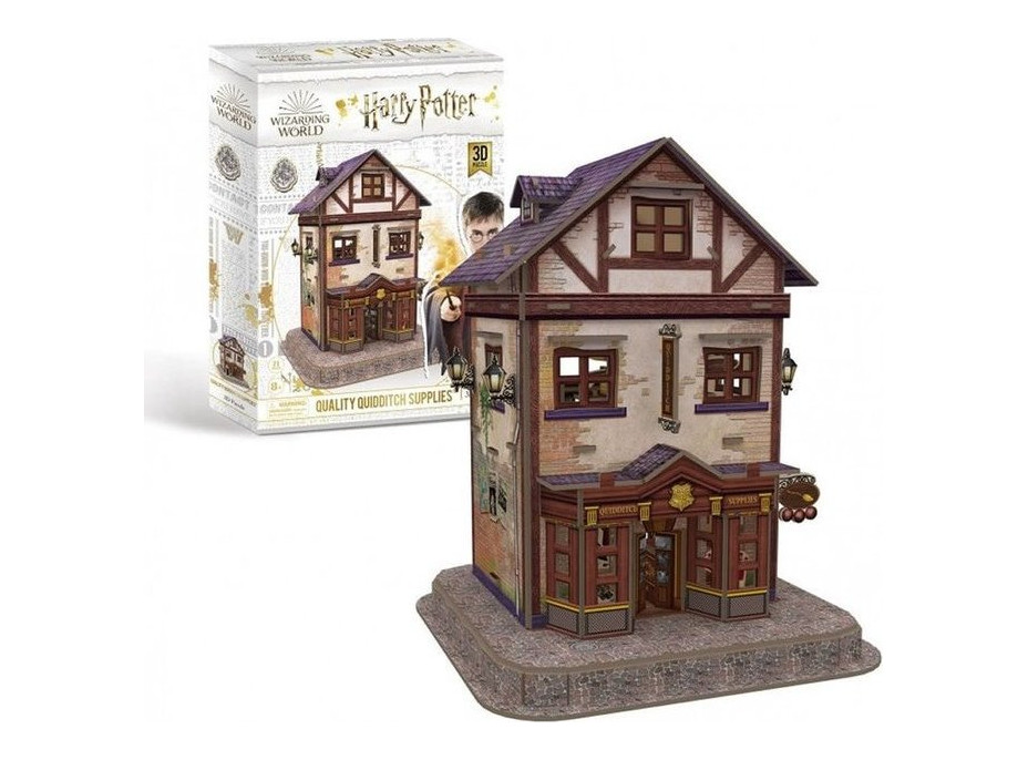 CUBICFUN 3D puzzle Harry Potter: Prvotřídní potřeby pro famfrpál 71 dílků