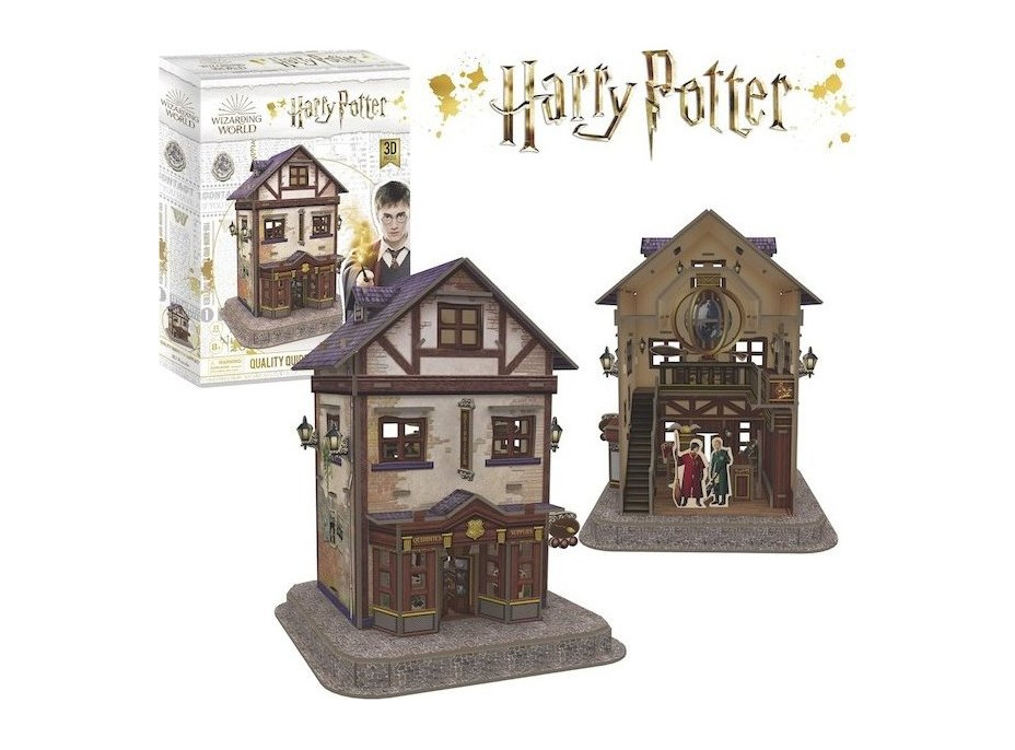 CUBICFUN 3D puzzle Harry Potter: Prvotřídní potřeby pro famfrpál 71 dílků