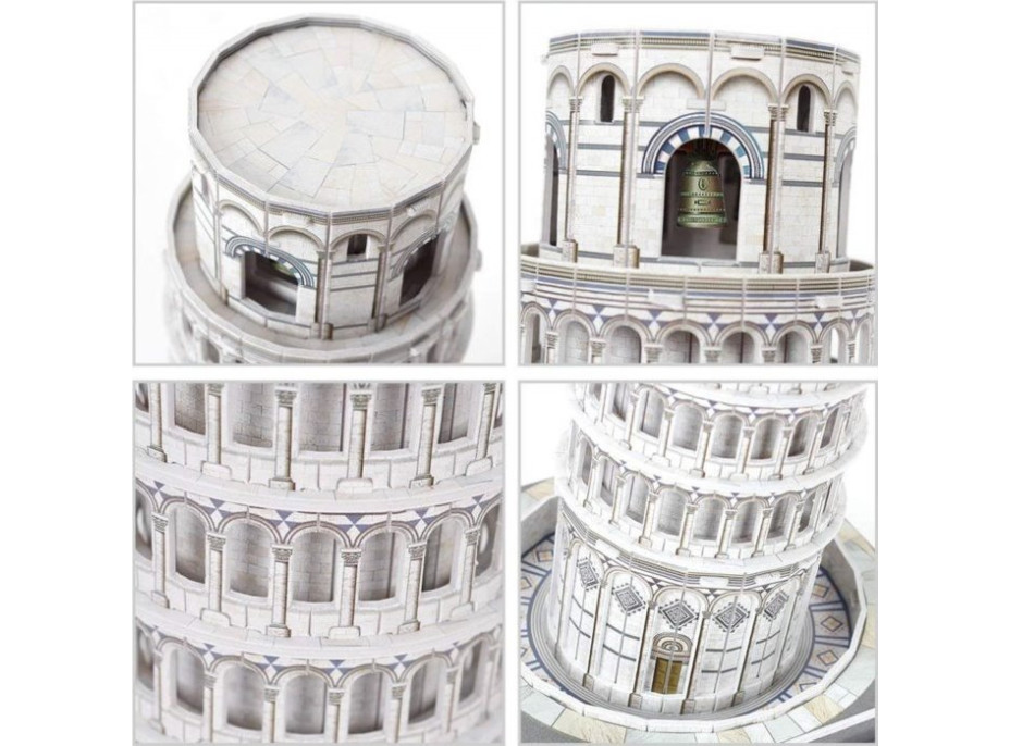 CUBICFUN 3D puzzle Šikmá věž v Pise 27 dílků