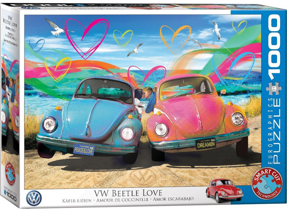 EUROGRAPHICS Puzzle Beetle Love 1000 dílků