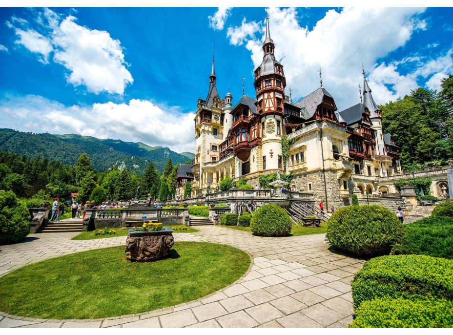 ENJOY Puzzle Královský hrad, Sinaia, Rumunsko 1000 dílků