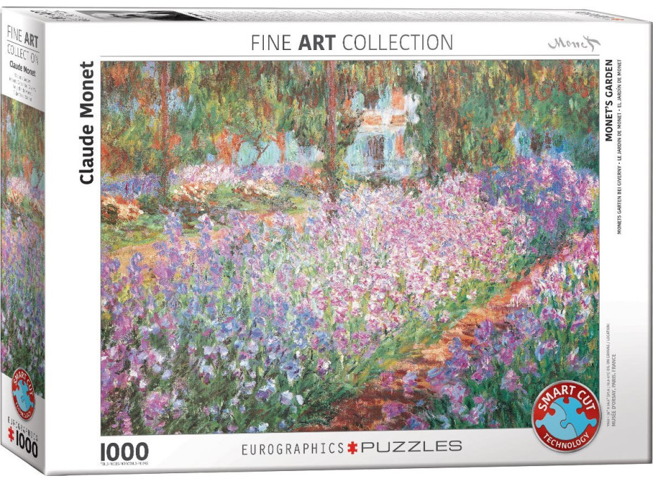 EUROGRAPHICS Puzzle Monetova zahrada 1000 dílků