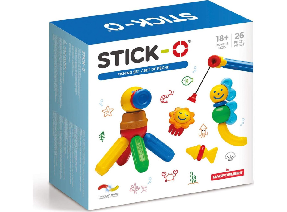 Stick-O Rybaření 26ks